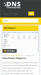Mobile Screenshot of dnsayaridegistirme.com